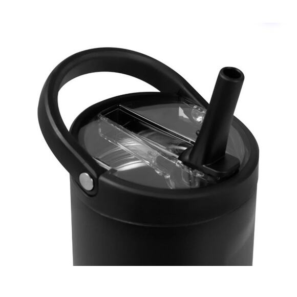 HydroJug Sport 32oz Stainless Steel Tumble Leakproof, Insulated Black Matte Seal - Picture 2 of 6
